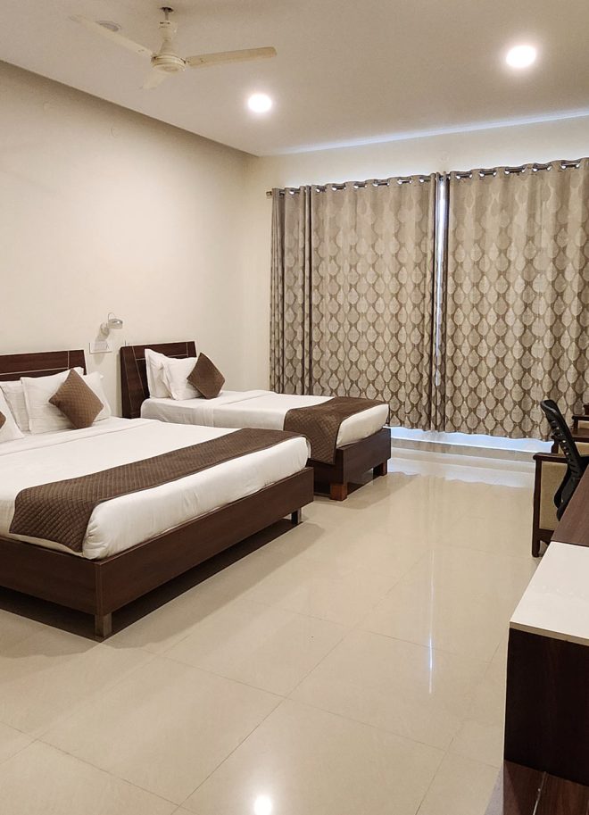 Hilltop Mrugavani Srisailam Superior Triple Room